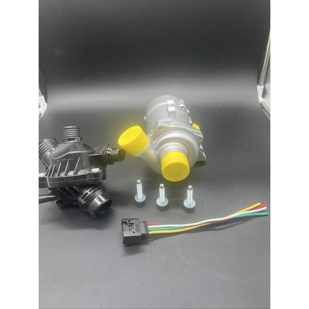 Electric Water Pump & Thermostat Kit For BMW 128i 328i 528i X3 X5 Z4 N52 Engine